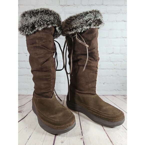 Skechers Shape Up Tall Winter Boots Women's Size 8.5 - Picture 3 of 5